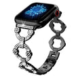 Méga stylé Universel Apple Bracelet en strass et verre