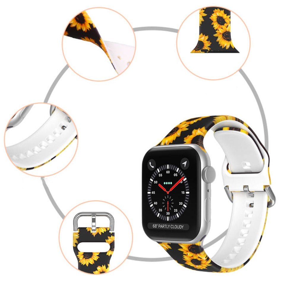 Rigtigt holdbart Universal Apple Silikone Rem - Flerfarvet#serie_4