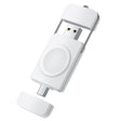 Socle de chargement magnétique USB type-C sans fil de 1 m en plastique pour Apple Smartwatch.