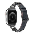 Universel classique Apple métal et sangle en cuir PU