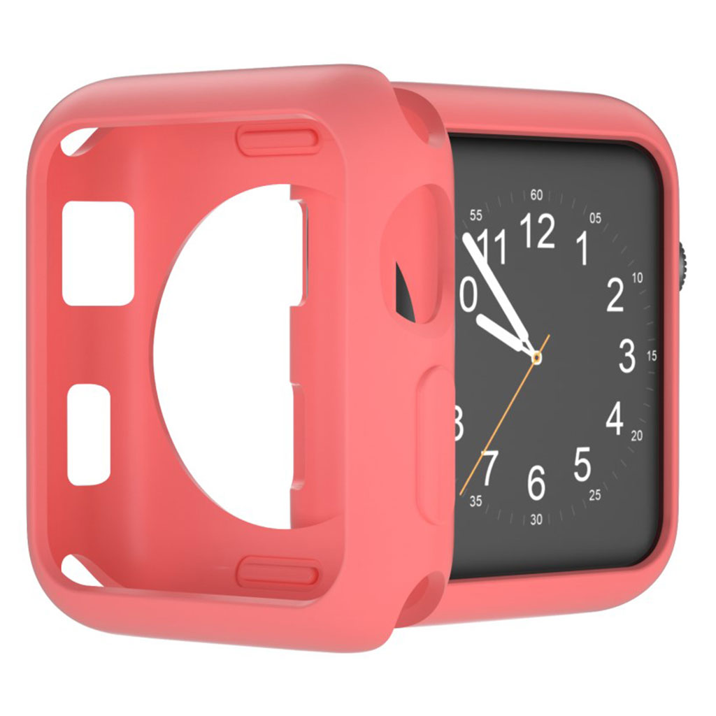 Vildt Fed Apple Watch Series 1-3 42mm Silikone Cover - Orange#serie_6