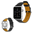 Pour Apple Watch Series 1-3 42mm bracelet en cuir véritable résistant.