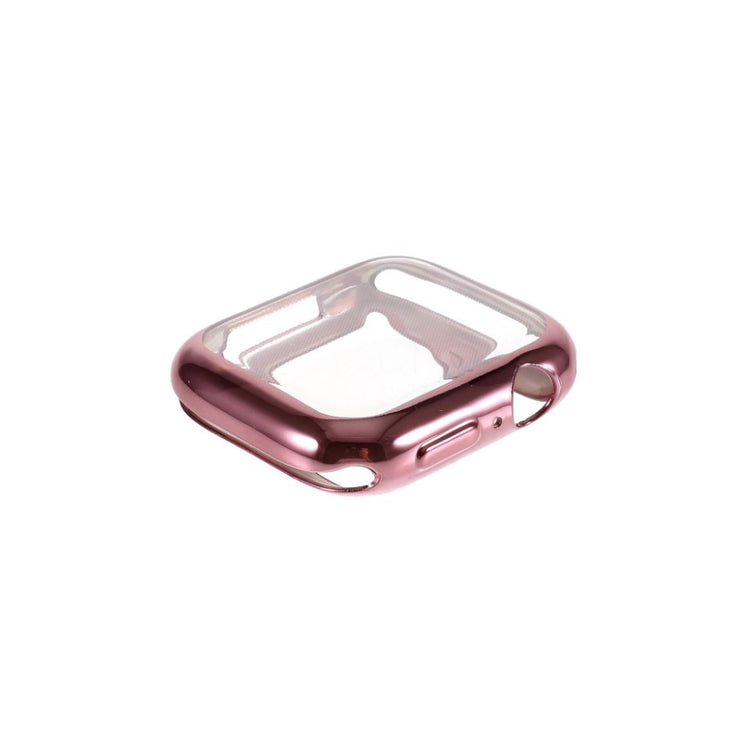 Apple Watch Series 1-3 42mm  Silikone og Glas Bumper  - Pink#serie_2