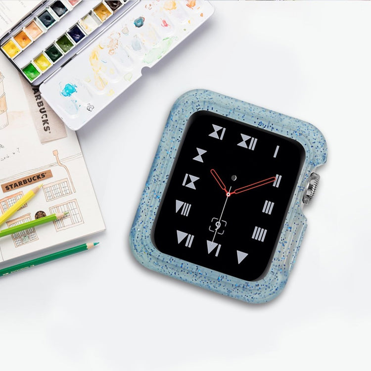 Mega Fed Apple Watch Series 1-3 38mm Silikone Cover - Blå#serie_2