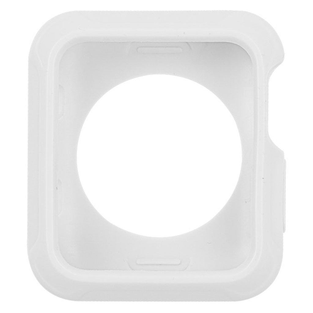Mega Fed Apple Watch Series 1-3 38mm Silikone Cover - Hvid#serie_6