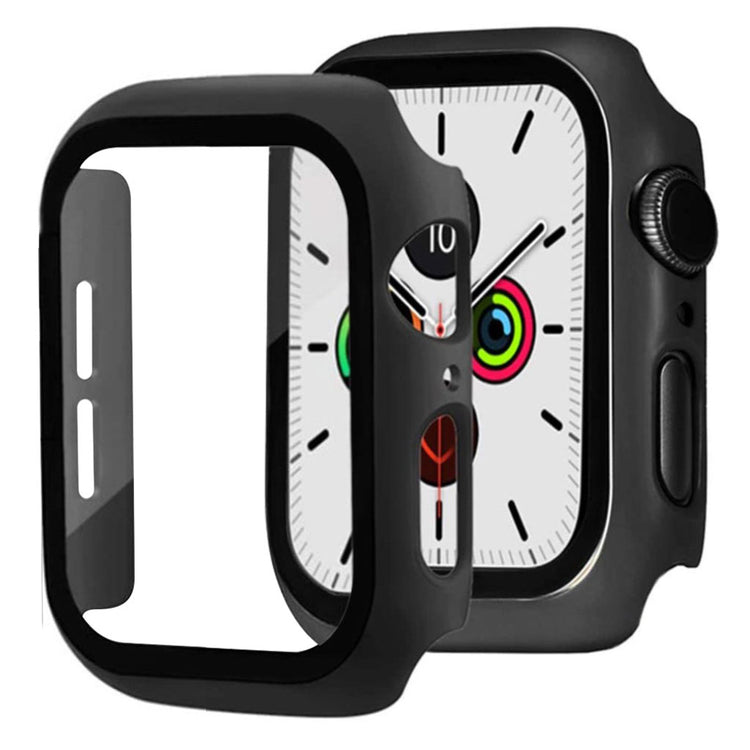 Apple Watch Series 1-3 38mm Holdbar Plastik Bumper  - Sort#serie_3