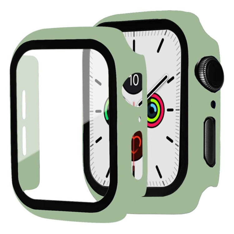 Apple Watch Series 1-3 38mm Holdbar Plastik Bumper  - Grøn#serie_8