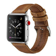 Bracelet en cuir véritable durable pour Apple Watch Series 4 40mm.