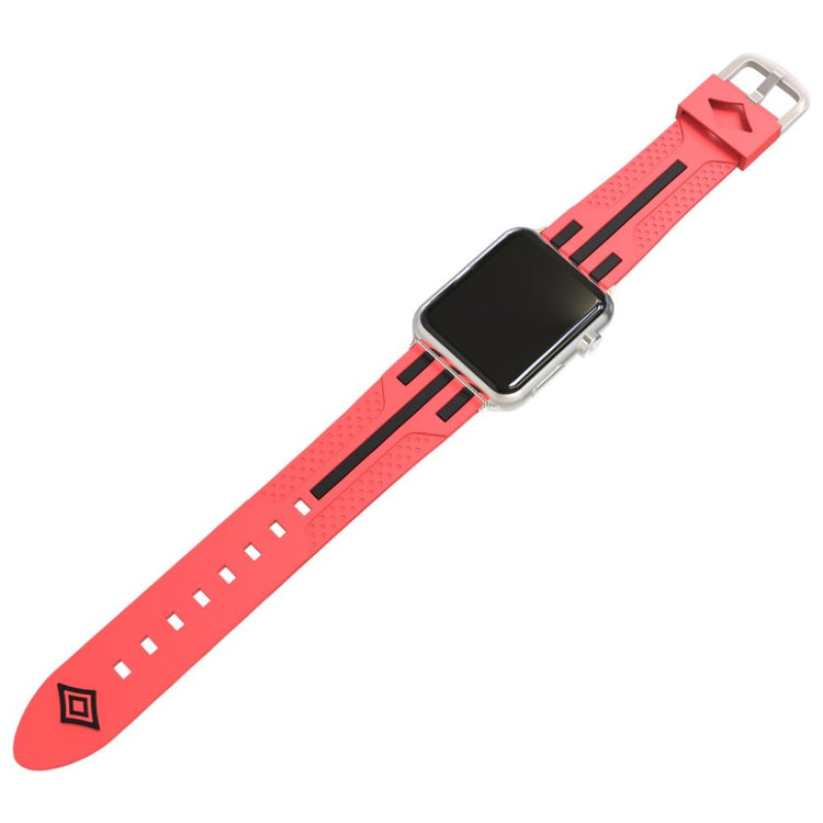 Solid Apple Watch Series 4 40mm Silikone Rem - Flerfarvet#serie_5