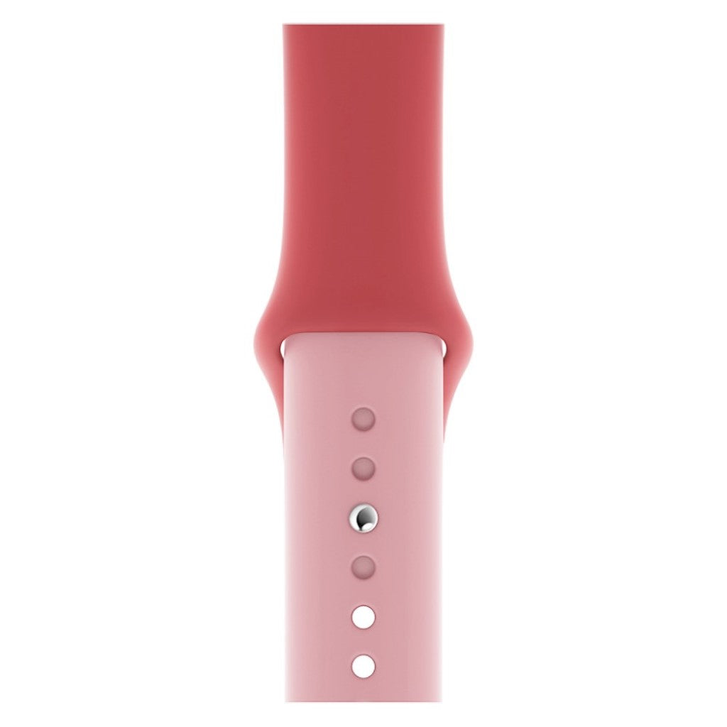 Super elegant Apple Watch Series 4 40mm Silikone Rem - Pink#serie_7