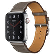 Très cool Apple Watch Series 4 40mm bracelet en cuir véritable.