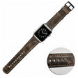 Méga fort Apple Watch Series 4 40mm bracelet en cuir véritable.
