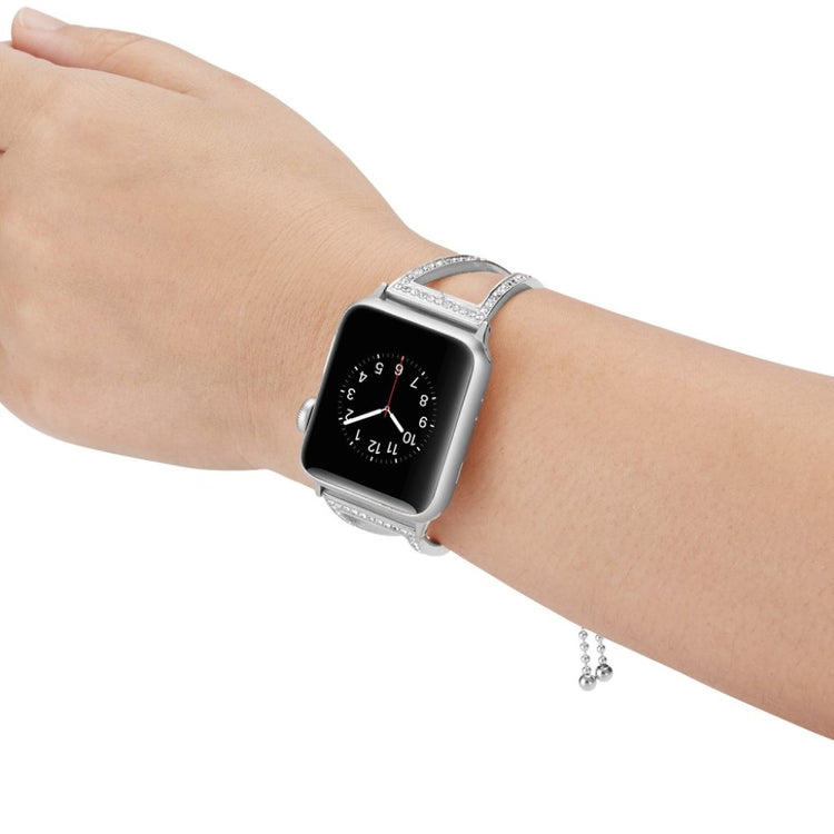 Pænt Apple Watch Series 4 44mm Metal Rem - Sølv#serie_4