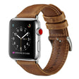 Joli bracelet en cuir véritable pour Apple Watch Series 4 44mm.