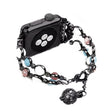 Cool Apple Watch Series 4 44mm Bracelet en métal et strass