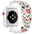 Bracelet en silicone très élégant pour Apple Watch Series 4 44mm.