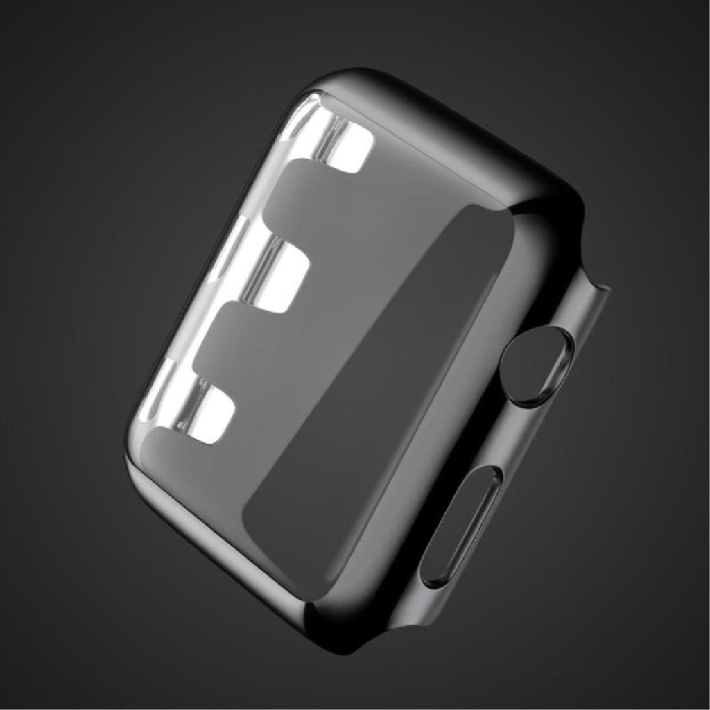 Super Flot Apple Watch Series 4 44mm Silikone Cover - Sort#serie_1