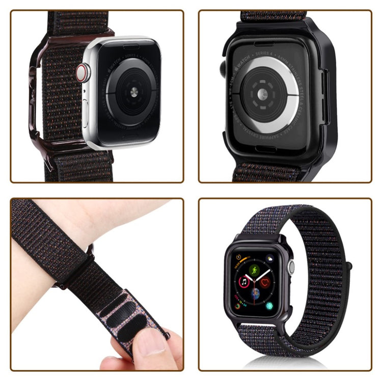 Meget flot Apple Watch Series 4 44mm Nylon Rem - Flerfarvet#serie_1