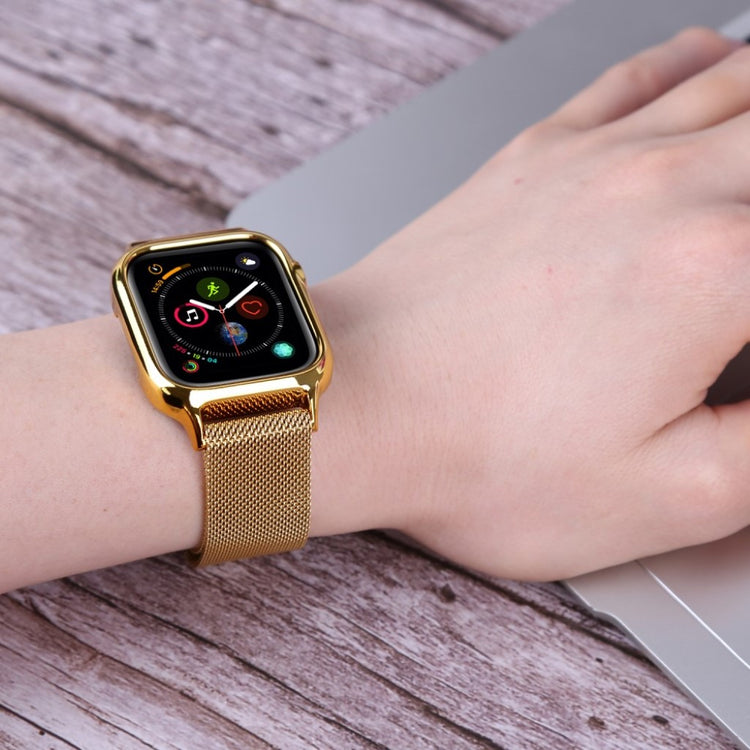 Glimrende Apple Watch Series 4 44mm Metal Rem - Guld#serie_5