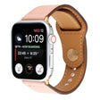 Méga sweet Apple Watch Series 4 44mm Bracelet en cuir véritable