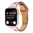 Méga bon bracelet en cuir véritable pour Apple Watch Series 4 44mm.