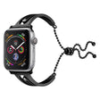 Superbe bracelet en métal et strass pour Apple Watch Series 5 40mm.