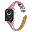 Méga chill Apple Watch Series 5 40mm Bracelet en cuir véritable
