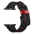 Joli bracelet en cuir véritable pour Apple Watch Series 5 40mm.