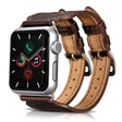 Brillant Apple Watch Series 5 40mm Bracelet en cuir véritable