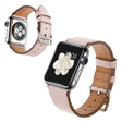 Bracelet confortable en cuir véritable pour Apple Watch Series 5 40 mm