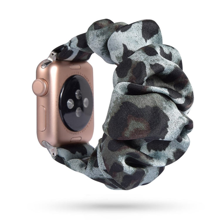 Rigtigt fint Apple Watch Series 5 40mm Nylon Rem - Sort#serie_1