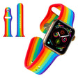 Méga résistante Apple Watch Series 5 40mm sangle en silicone