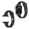 Remarquablement élégant, le bracelet en silicone 40 mm de l'Apple Watch Series 5.