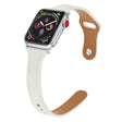 Très bon Apple Watch Series 5 44mm Bracelet en cuir véritable