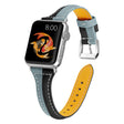 Bracelet élégant en cuir véritable pour Apple Watch Series 5 44 mm