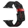 Très cool Apple Watch Series 5 44mm bracelet en cuir véritable.