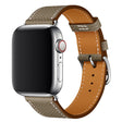 Bracelet en cuir véritable à la mode pour l'Apple Watch Series 5 44mm.