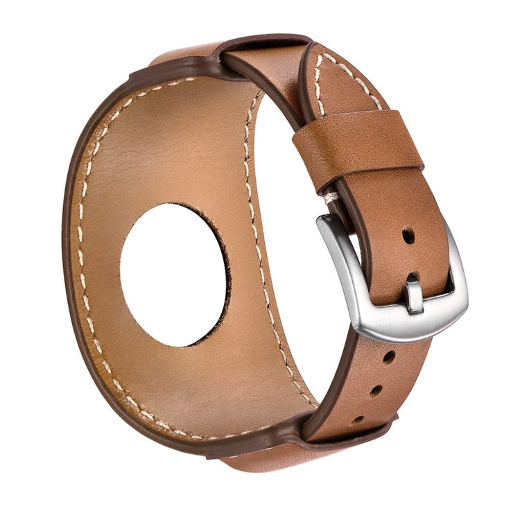  Apple Watch Series 5 44mm / Apple Watch 44mm Ægte læder Rem - Brun#serie_11