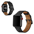 Excellent Apple Watch Series 5 44mm Bracelet en cuir véritable