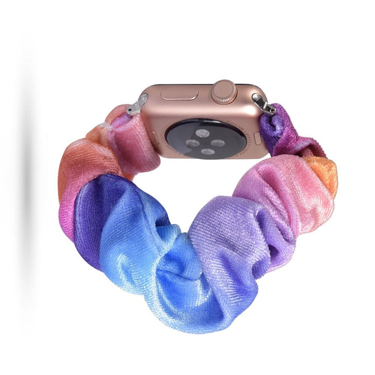 Glimrende Apple Watch Series 5 44mm Nylon Rem - Flerfarvet#serie_20