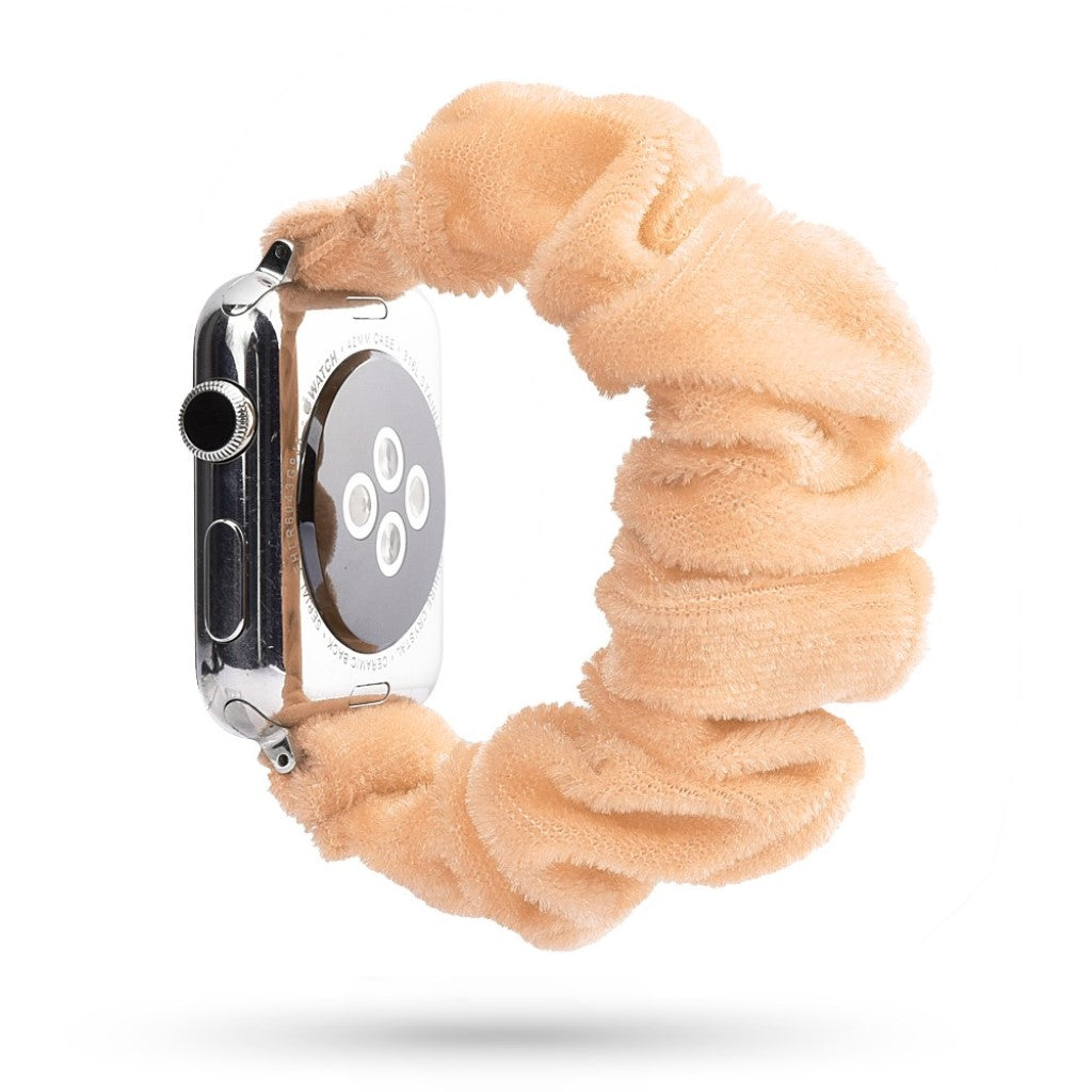 Glimrende Apple Watch Series 5 44mm Nylon Rem - Gul#serie_8