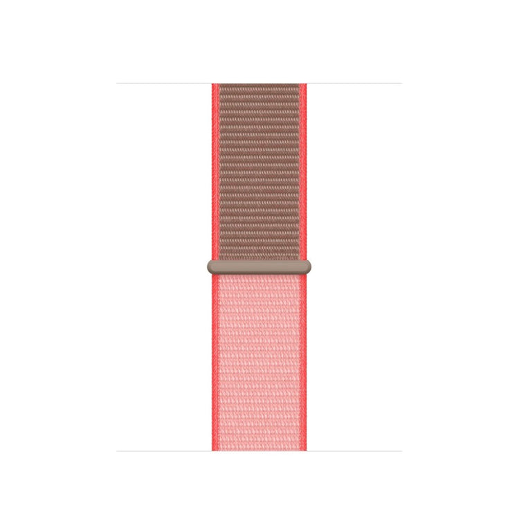 Fint Apple Watch Series 5 44mm Nylon Rem - Pink#serie_5