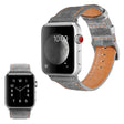 Méga cool Apple Watch Series 5 44mm Bracelet en cuir véritable