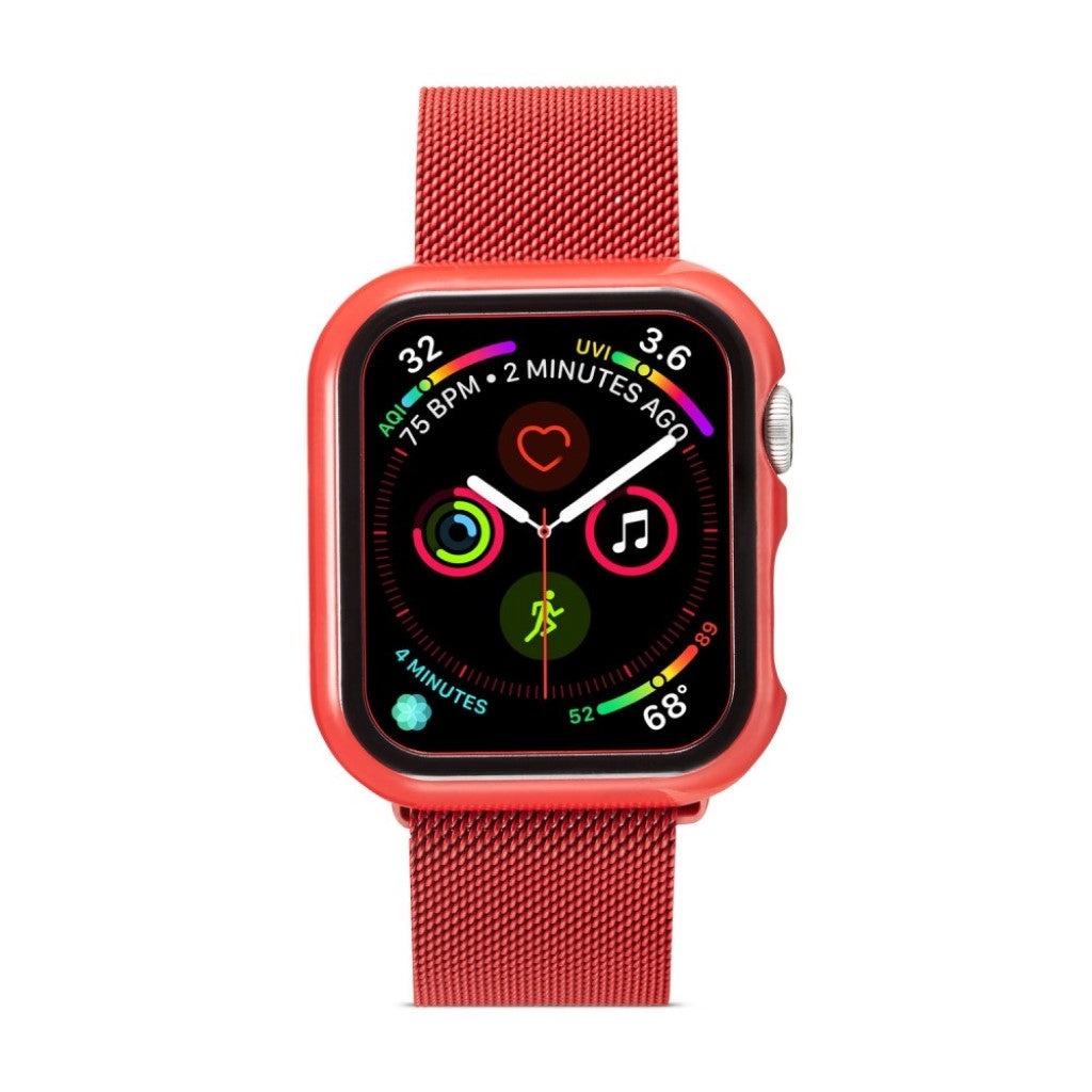 Meget Godt Apple Watch Series 5 44mm / Apple Watch 44mm Plastik Cover - Rød#serie_3