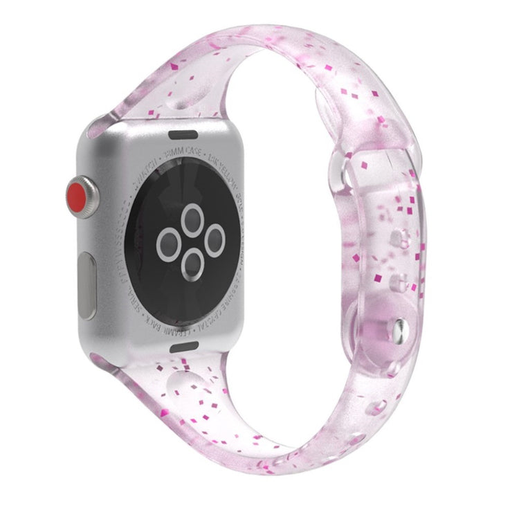 Fantastisk Universal Apple Silikone Rem - Pink#serie_1