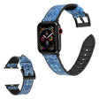 Bracelet stylé Universel Apple en cuir PU et silicone