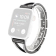 Apple Watch Series 6 44mm / Apple Watch Series 5 44mm Bracelet Universel en métal et strass.