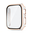Incroyablement stylé Apple Watch Series 6 44mm / Apple Watch Series 5 44mm Universel Cover avec protection d'écran en silicone et verre trempé.