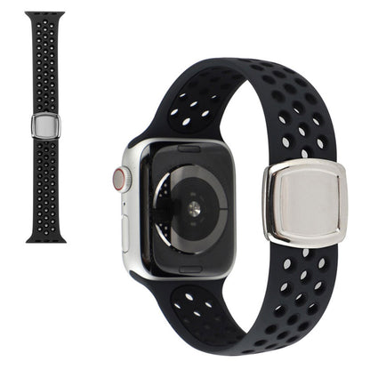 Vildt skøn Universal Apple Silikone Rem - Sort#serie_1