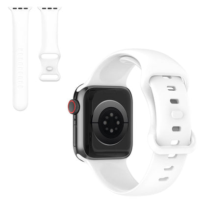 Skøn Universal Apple Silikone Rem - Størrelse: S - Hvid#serie_3